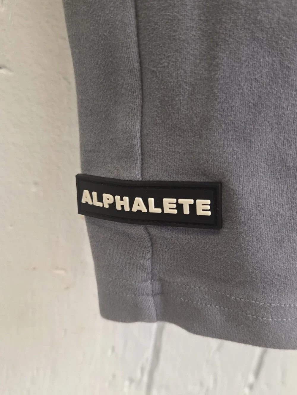 Alphalete Men's Gray Jogger Pants with Drawstring